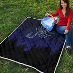 Scorpio Constellation Print Quilt