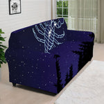 Scorpio Constellation Print Sofa Cover