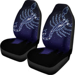 Scorpio Constellation Print Universal Fit Car Seat Covers