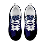 Scorpio Constellation Print White Sneakers