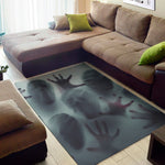 Screaming Horror Ghost 3D Print Area Rug