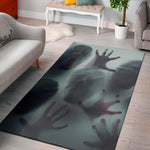 Screaming Horror Ghost 3D Print Area Rug