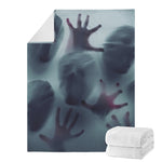 Screaming Horror Ghost 3D Print Blanket