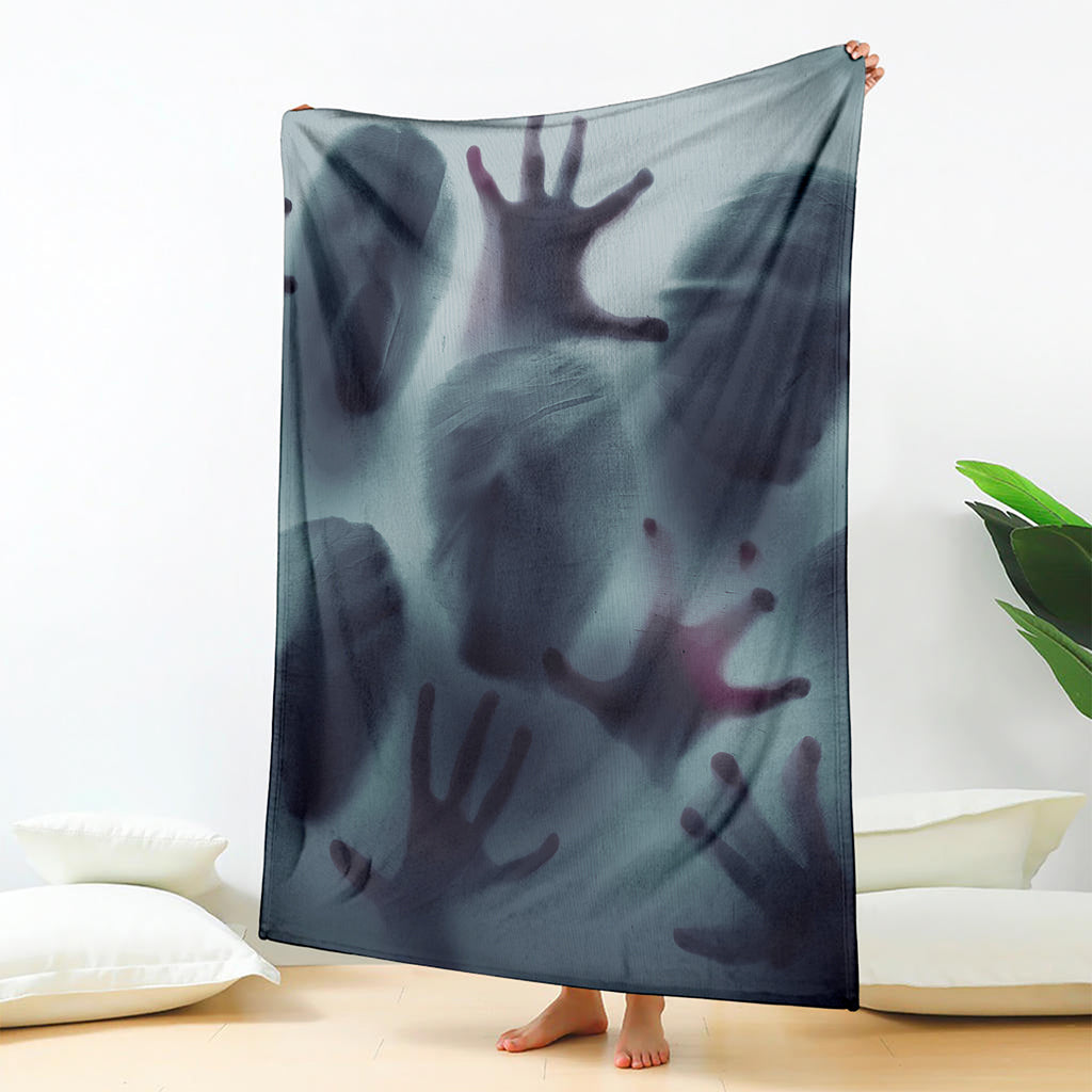 Screaming Horror Ghost 3D Print Blanket