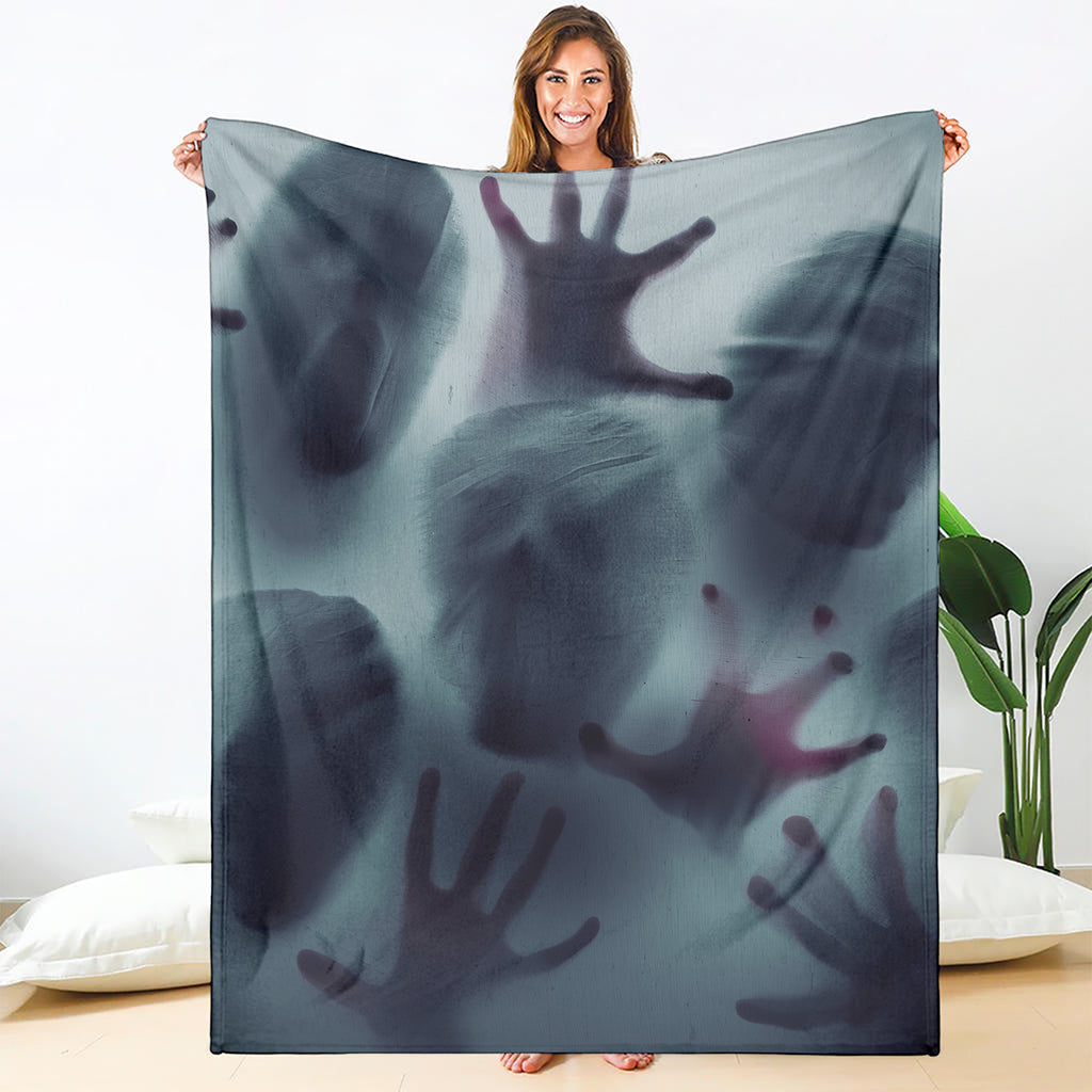 Screaming Horror Ghost 3D Print Blanket