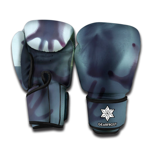 Screaming Horror Ghost 3D Print Boxing Gloves