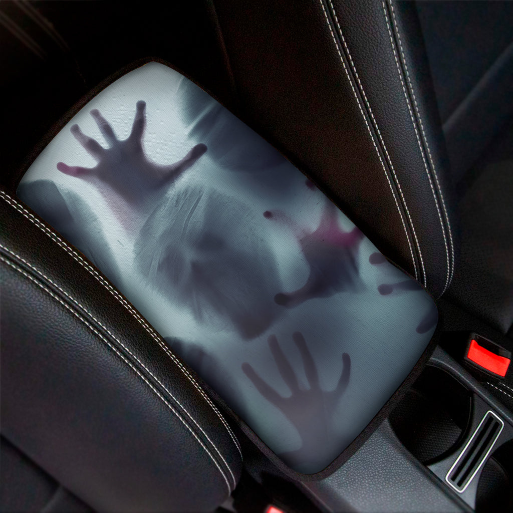 Screaming Horror Ghost 3D Print Car Center Console Cover