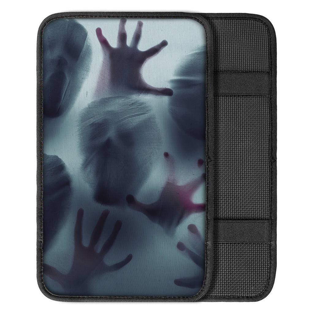 Screaming Horror Ghost 3D Print Car Center Console Cover