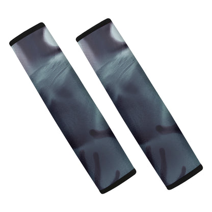 Screaming Horror Ghost 3D Print Car Seat Belt Covers