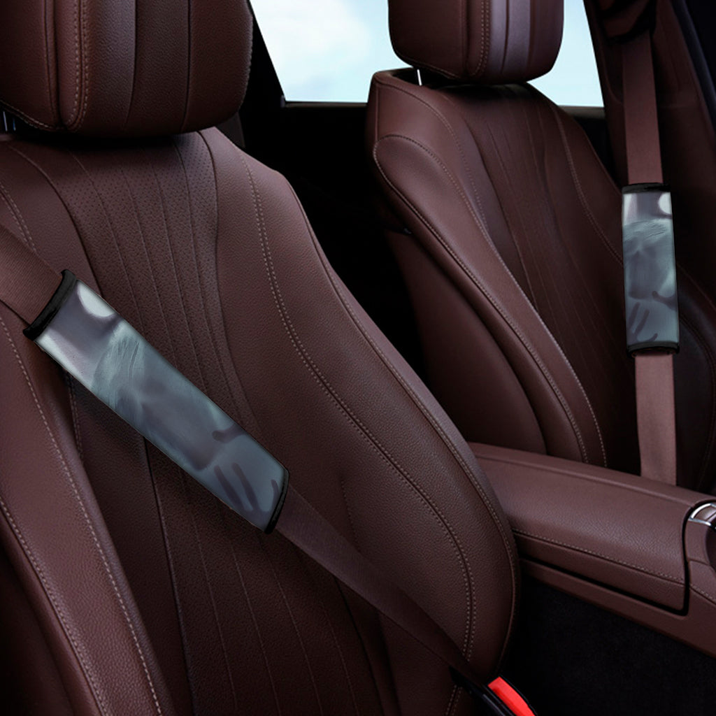 Screaming Horror Ghost 3D Print Car Seat Belt Covers