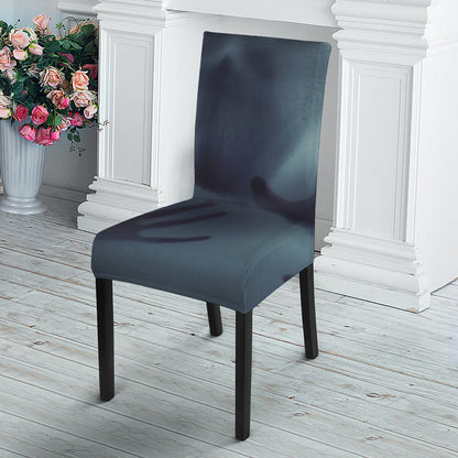 Screaming Horror Ghost 3D Print Dining Chair Slipcover