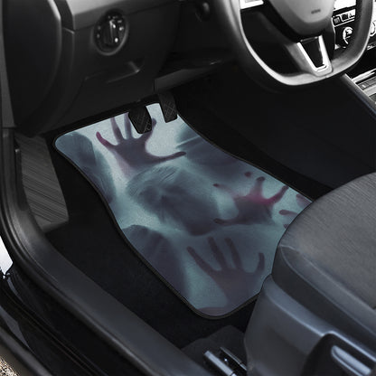 Screaming Horror Ghost 3D Print Front Car Floor Mats