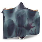 Screaming Horror Ghost 3D Print Hooded Blanket