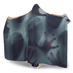 Screaming Horror Ghost 3D Print Hooded Blanket