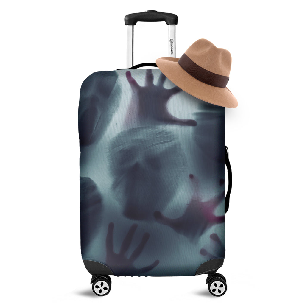 Screaming Horror Ghost 3D Print Luggage Cover