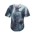 Screaming Horror Ghost 3D Print Men's Baseball Jersey