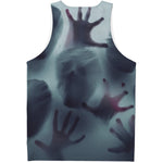 Screaming Horror Ghost 3D Print Men's Tank Top