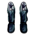 Screaming Horror Ghost 3D Print Muay Thai Shin Guards