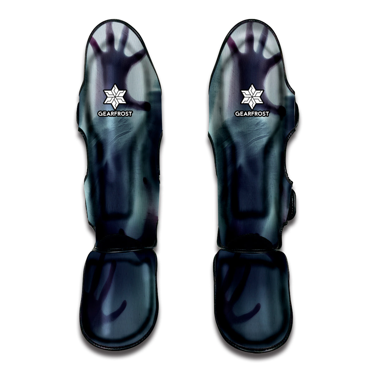 Screaming Horror Ghost 3D Print Muay Thai Shin Guard