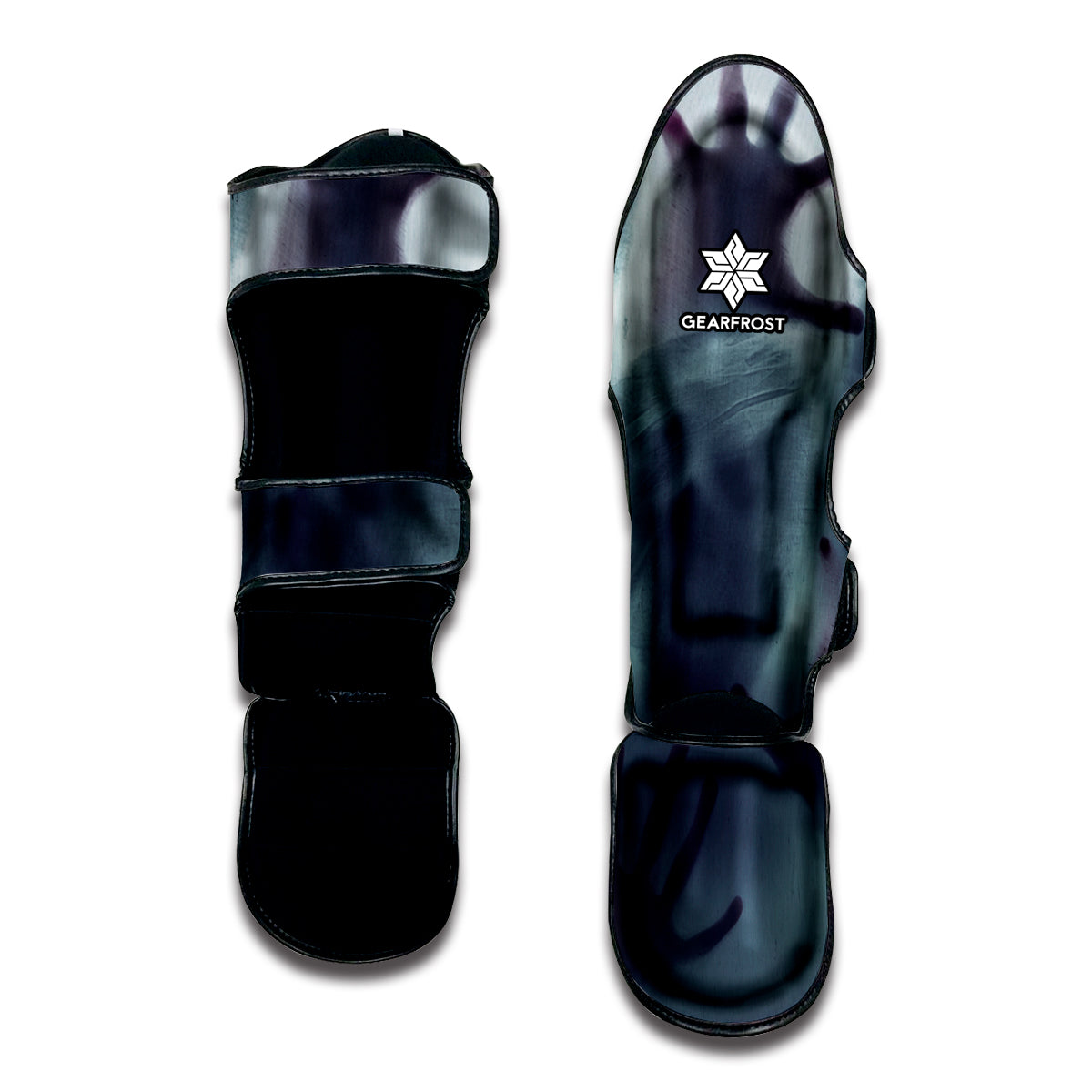 Screaming Horror Ghost 3D Print Muay Thai Shin Guard
