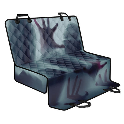 Screaming Horror Ghost 3D Print Pet Car Back Seat Cover