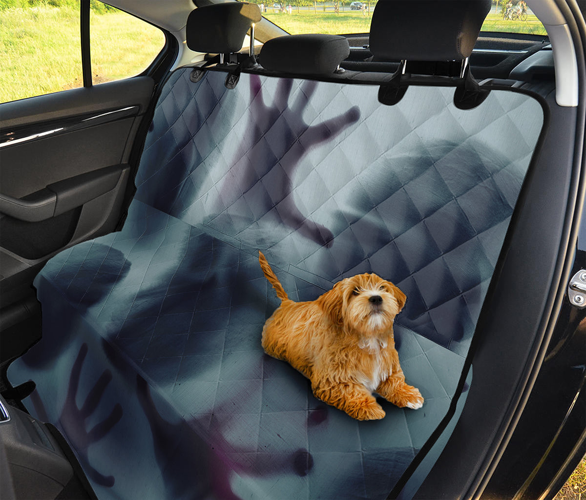 Screaming Horror Ghost 3D Print Pet Car Back Seat Cover
