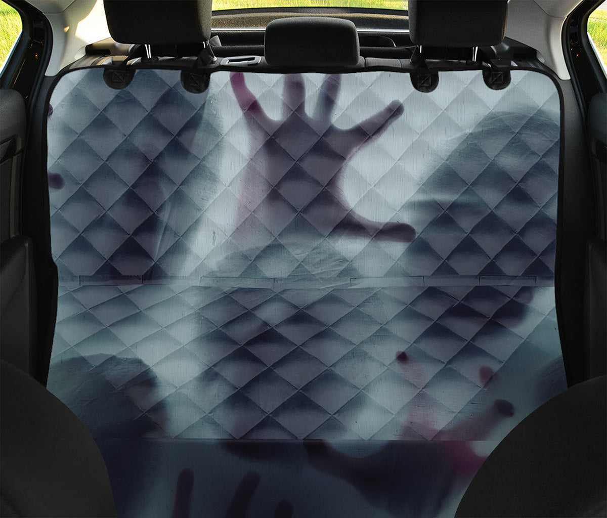 Screaming Horror Ghost 3D Print Pet Car Back Seat Cover