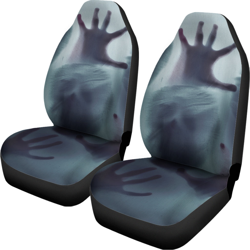 Screaming Horror Ghost 3D Print Universal Fit Car Seat Covers