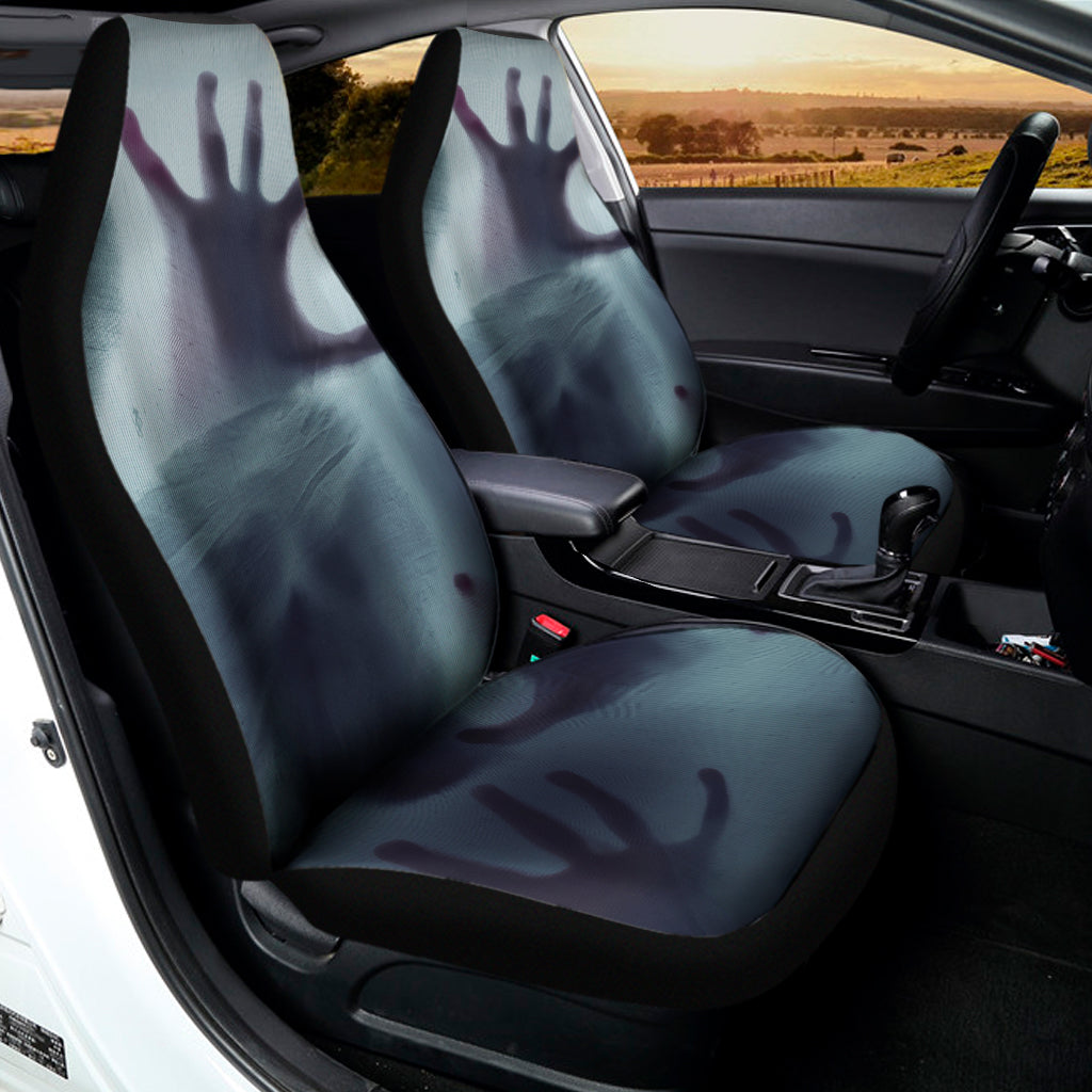 Screaming Horror Ghost 3D Print Universal Fit Car Seat Covers