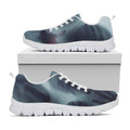 Screaming Horror Ghost 3D Print White Running Shoes