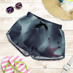 Screaming Horror Ghost 3D Print Women's Shorts