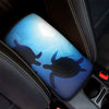 Sea Turtle Family Underwater Print Car Center Console Cover