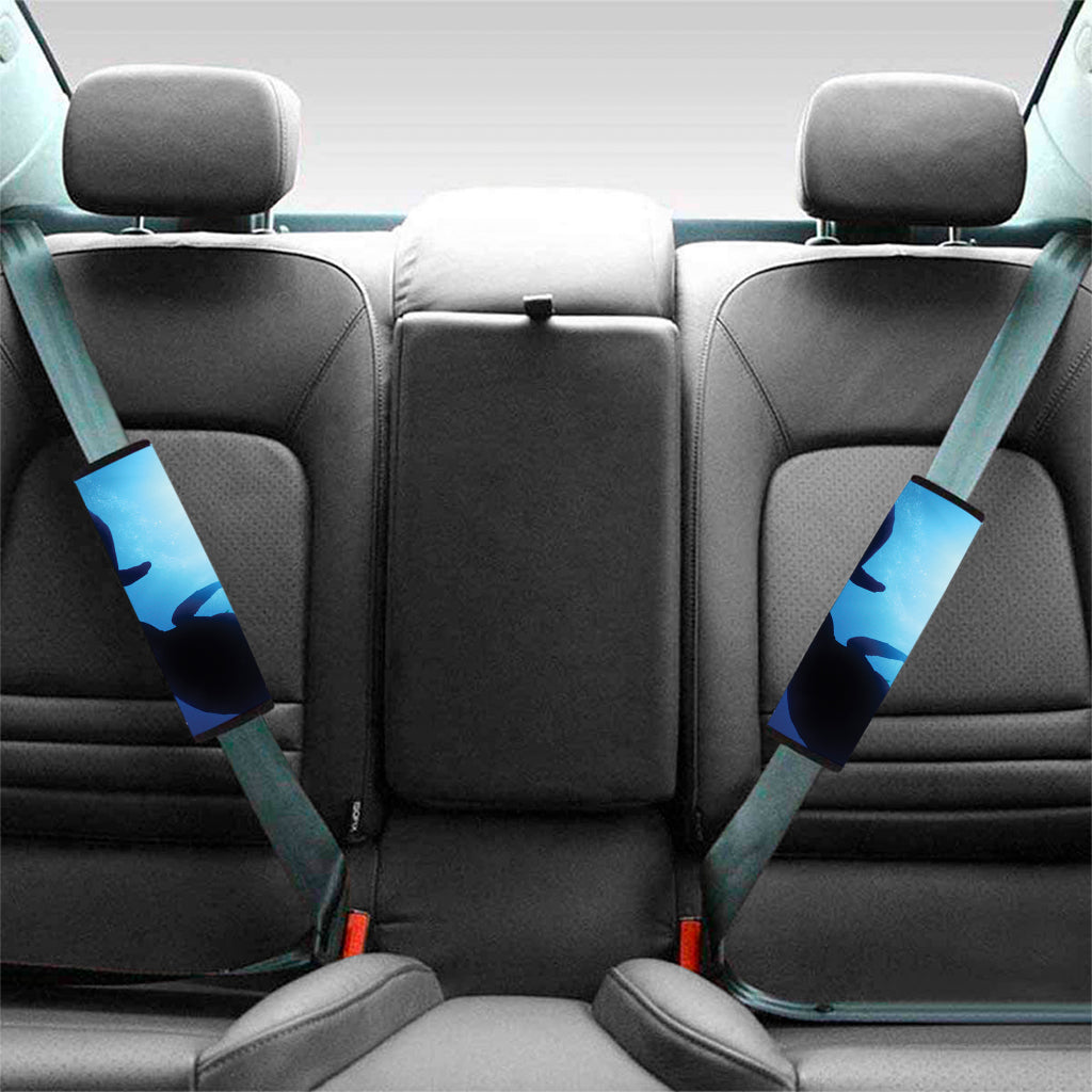 Sea Turtle Family Underwater Print Car Seat Belt Covers