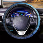 Sea Turtle Family Underwater Print Car Steering Wheel Cover