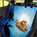 Sea Turtle Family Underwater Print Pet Car Back Seat Cover