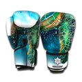 Sea Turtle Painting Print Boxing Gloves