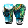 Sea Turtle Painting Print Boxing Gloves