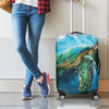 Sea Turtle Painting Print Luggage Cover
