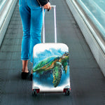 Sea Turtle Painting Print Luggage Cover