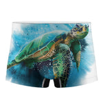 Sea Turtle Painting Print Men's Boxer Briefs