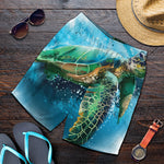 Sea Turtle Painting Print Men's Shorts