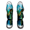 Sea Turtle Painting Print Muay Thai Shin Guard