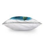 Sea Turtle Painting Print Pillow Cover
