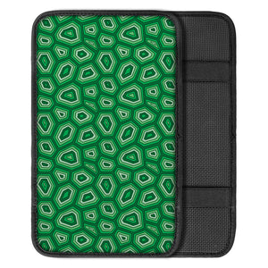 Sea Turtle Shell Pattern Print Car Center Console Cover