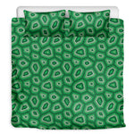 Sea Turtle Shell Pattern Print Duvet Cover Bedding Set