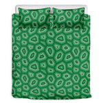 Sea Turtle Shell Pattern Print Duvet Cover Bedding Set