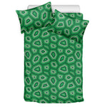 Sea Turtle Shell Pattern Print Duvet Cover Bedding Set