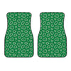 Sea Turtle Shell Pattern Print Front Car Floor Mats