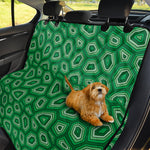 Sea Turtle Shell Pattern Print Pet Car Back Seat Cover