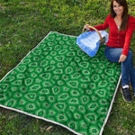 Sea Turtle Shell Pattern Print Quilt